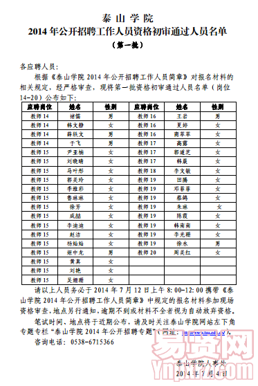 名單