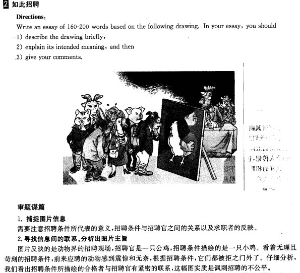 2014考研英語作文預(yù)測