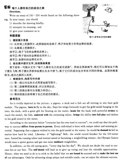 2014考研英語作文預(yù)測話題：成功之路