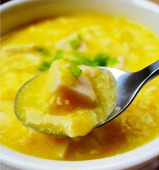 2014高考食譜：豆腐蟹黃羹（營養(yǎng)不良、益智補(bǔ)腦）