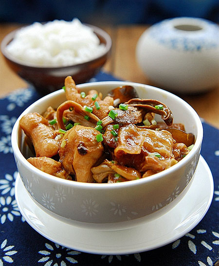 三菌蒸雞