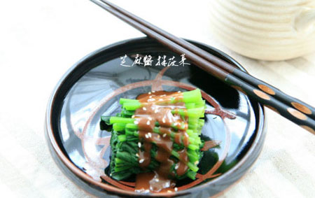 芝麻醬拌菠菜