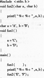 2016年計算機(jī)二級C語言考前20天必做題(4)