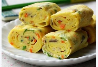2014高考早餐食譜：中式雞蛋卷